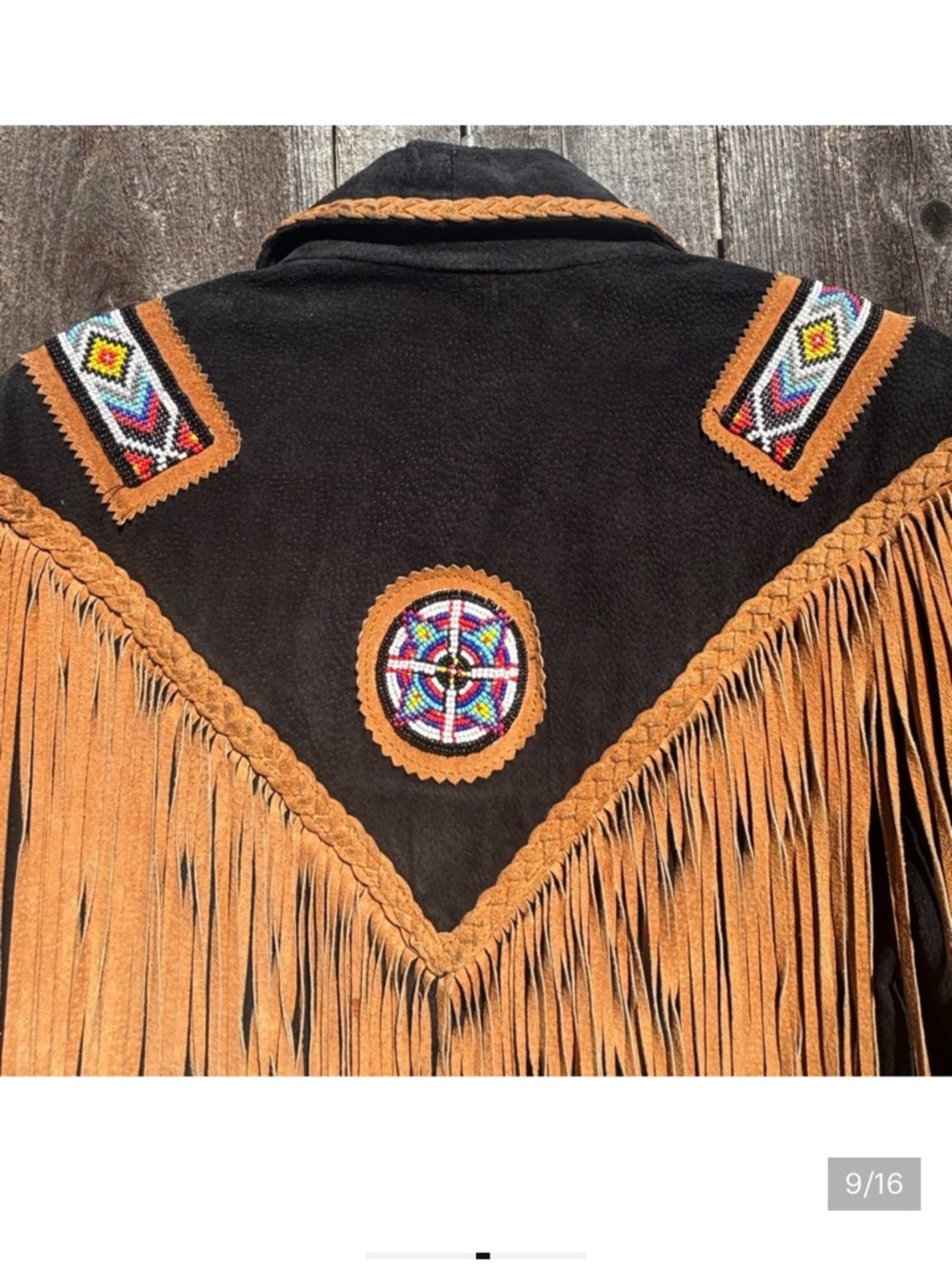 American Vintage Suede Fringe Jacket - Picture 5 of 9